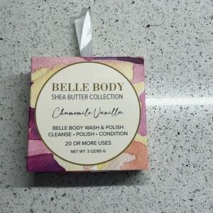 Belle body, Shea, butter collection, NWOT chamomile vanilla